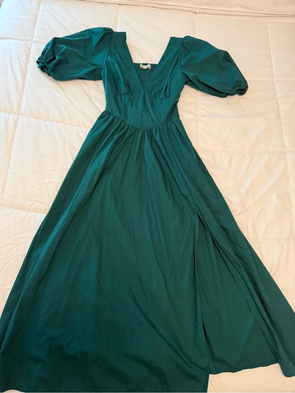 Emerald Green Abercrombie & Fitch dress
